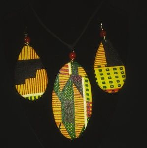 African Necklace & Earring  Set